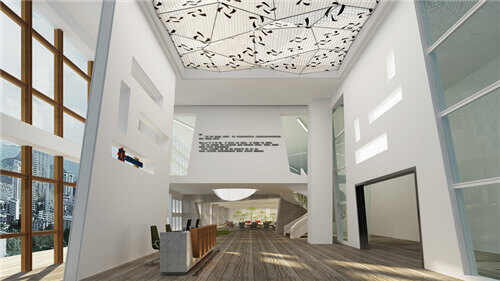 现代简约黑白风格办公室简单装修