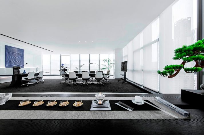 办公室盆景风水中有两大讲究