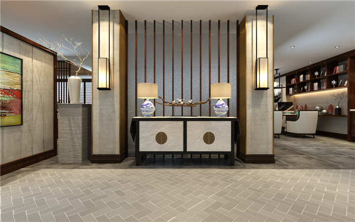 办公室前台装修设计