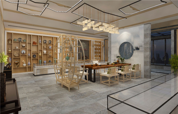 禅意风办公室设计