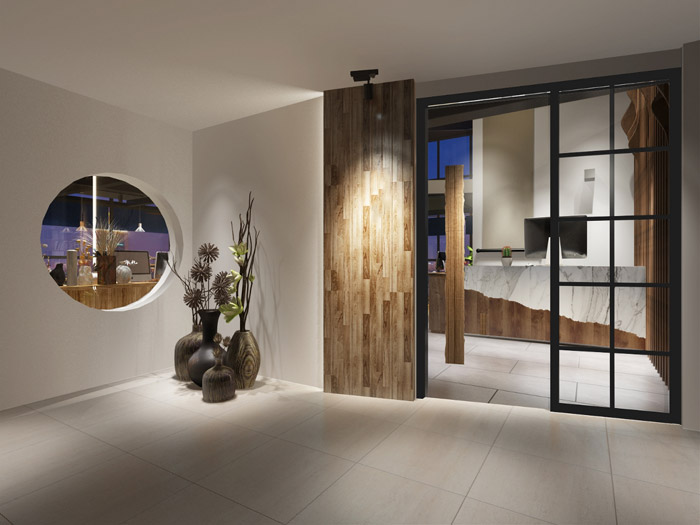 简中式办公室设计