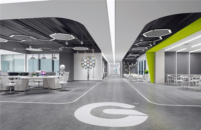 游戏开发公司办公室装修