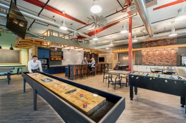 四个温馨又有情调的办公室休闲区设计案例,上海办公室设计公司