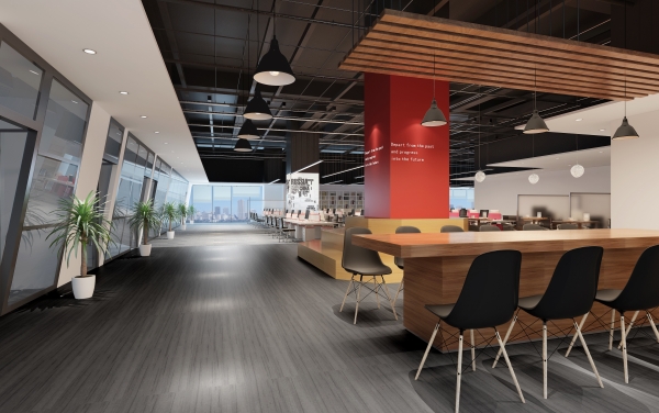 盘点那些物流运输公司办公室装修设计案例