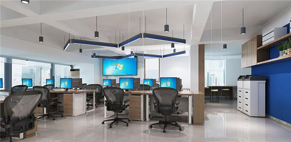 盘点那些物流运输公司办公室装修设计案例