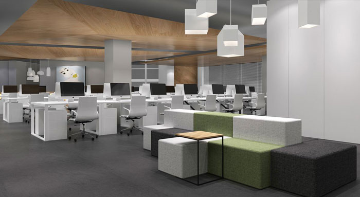 320平米简约风格办公室装修设计攻略