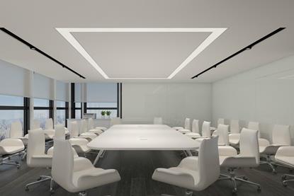 经典灰白色调办公室装修