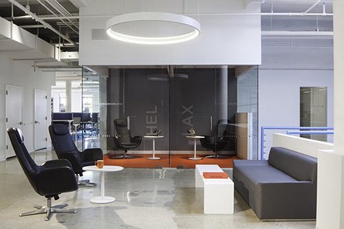 极简风格小办公室装修