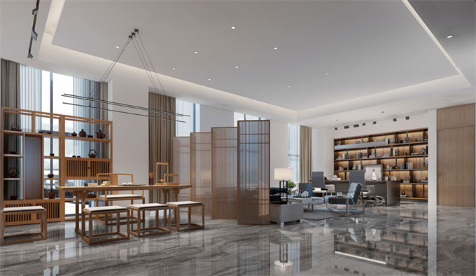 简约轻奢风办公室装修