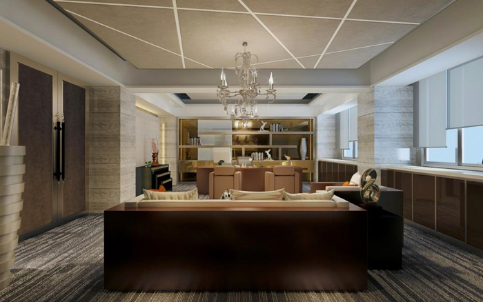 总经理办公室装潢设计的六大特点