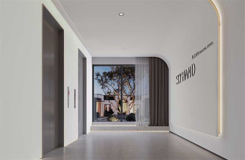 电梯厅设计案例